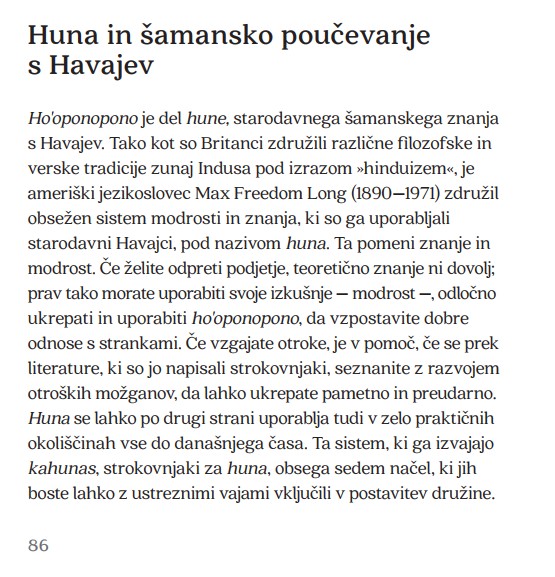 Ho'oponopono in družinski odnosi