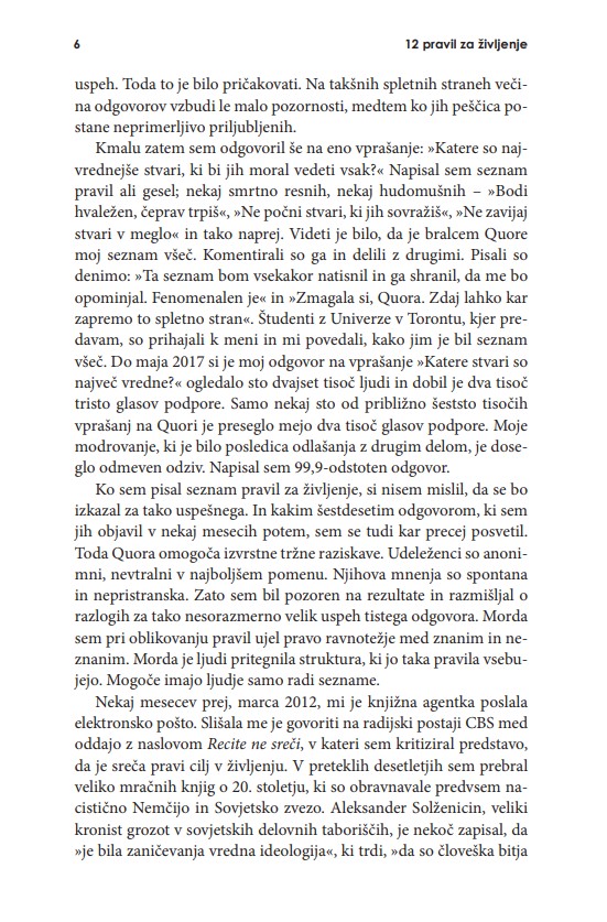 12 pravil za življenje