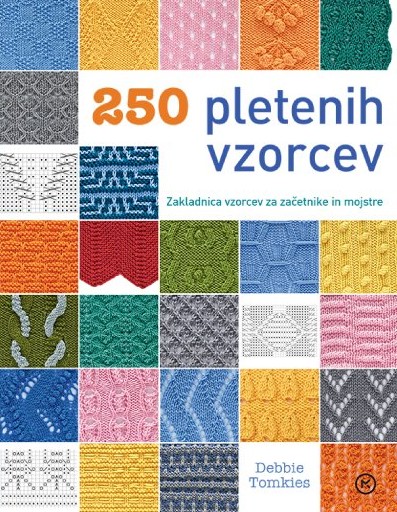 250 pletenih vzorcev