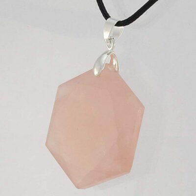 Obesek na tekstilni vrvici - Davidova Zvezda - Roževec