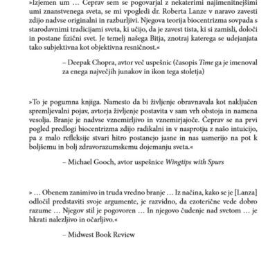 Biocentrizem: Kako sta življenje in zavest ključ do razumevanja resnične narave vesolja