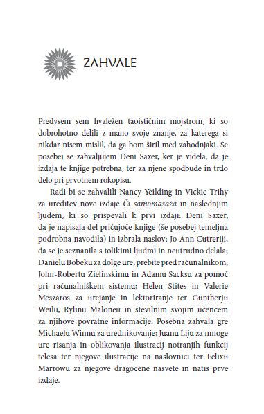 Či samomasaža: Taoistična pot do pomladitve