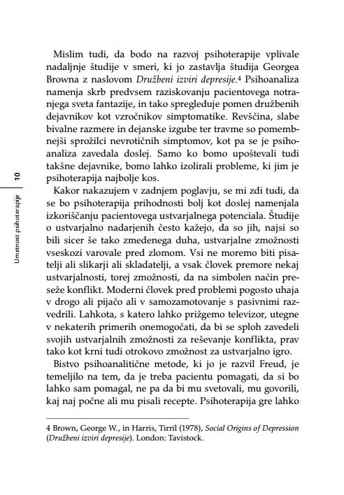 Umetnost psihoterapije