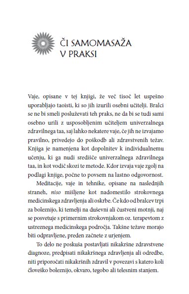 Či samomasaža: Taoistična pot do pomladitve