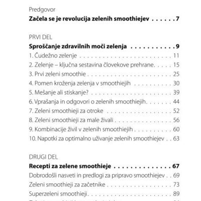 Revolucija zelenih smoothiejev: Pot do naravnega zdravja
