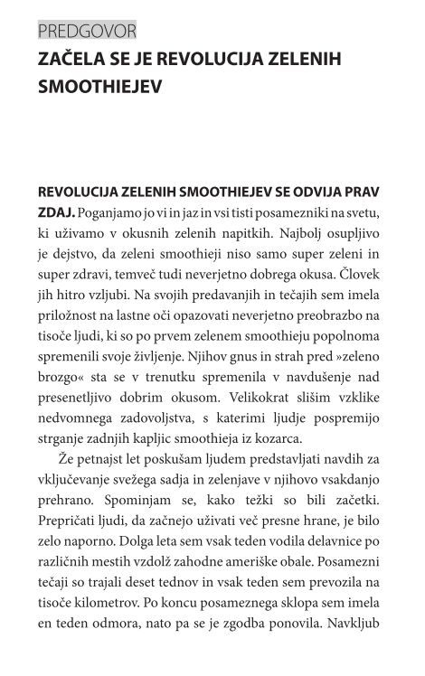 Revolucija zelenih smoothiejev: Pot do naravnega zdravja