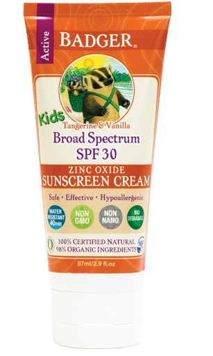 Ekološka krema za sončenje za otroke (SPF 30) - Badger