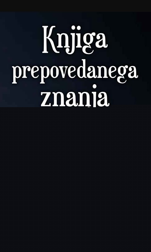 .Knjiga prepovedanega znanja