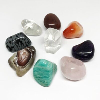 .Komplet 9 ročnih kamnov