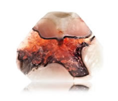 Kristalno milo Ognjeni ahat - 170 g