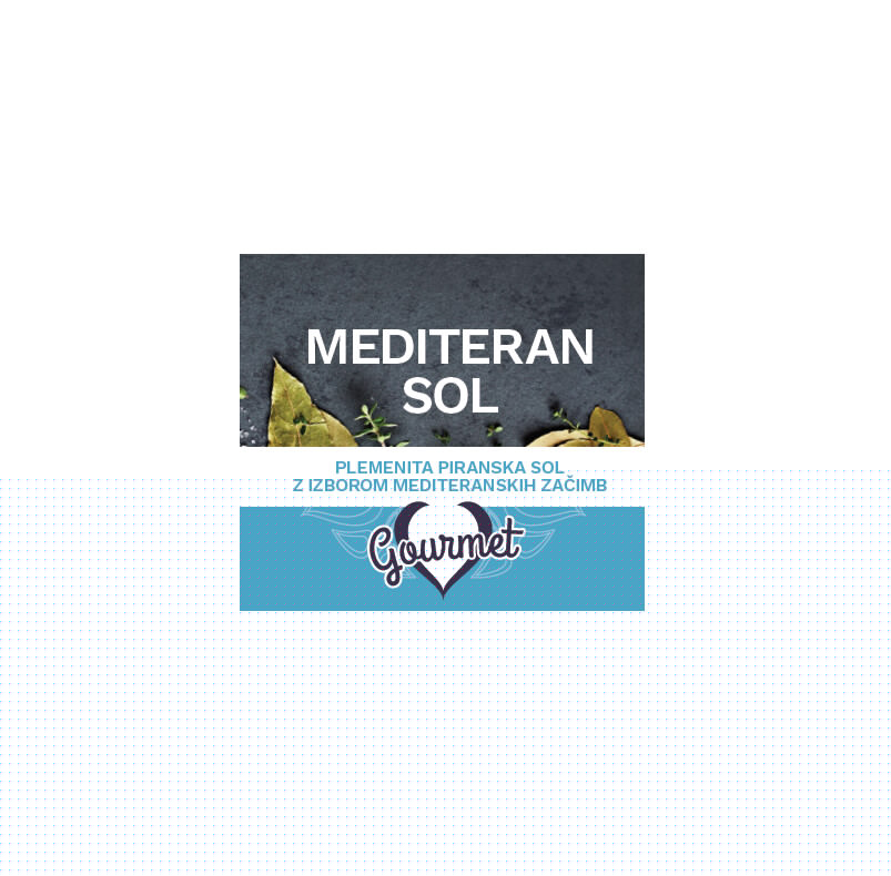MEDITERAN SOL – Nandy5 sol z zelišči in začimbami 100g