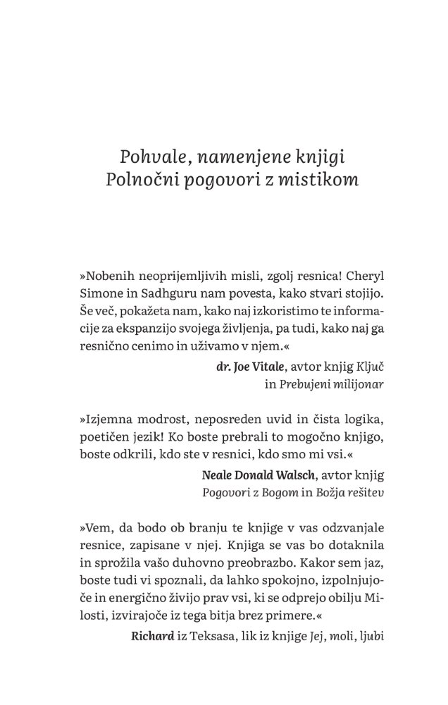 Polnočni pogovori z mistikom