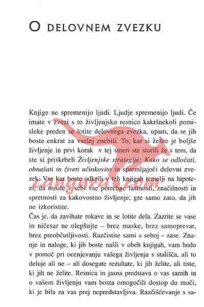 Življenjske strategije - delovni zvezek