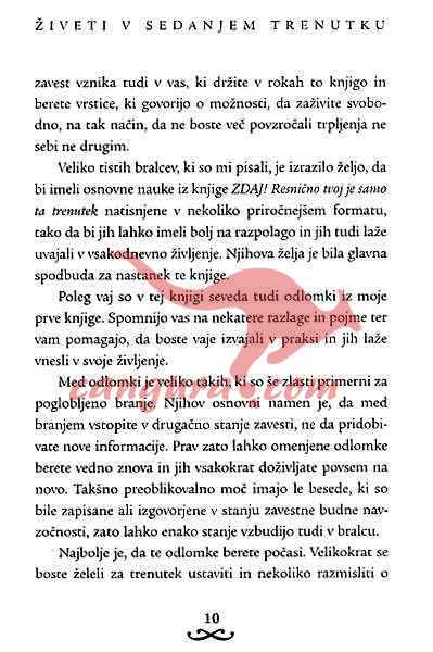 Živeti v sedanjem trenutku