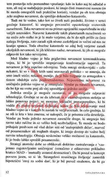 Naša zadnja ura - Kako v tem stoletju terorizem, napake in okoljske katastrofe grozijo človeški prihodnosti