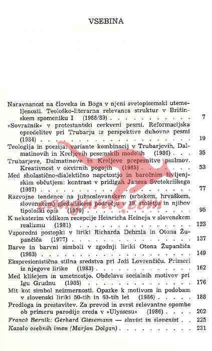 Novejši pogledi na Slovensko književnost