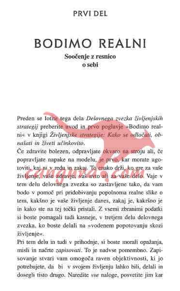 Življenjske strategije - delovni zvezek