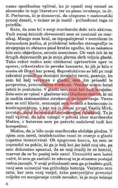 V prostoru in času - spomini