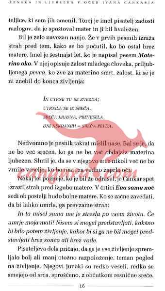 Ženska in ljubezen v očeh Ivana Cankarja