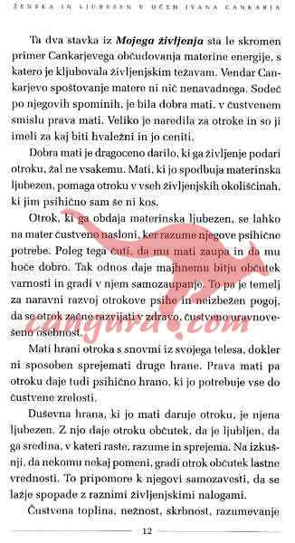 Ženska in ljubezen v očeh Ivana Cankarja
