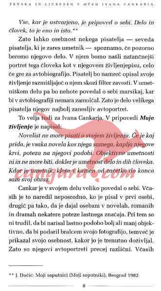 Ženska in ljubezen v očeh Ivana Cankarja