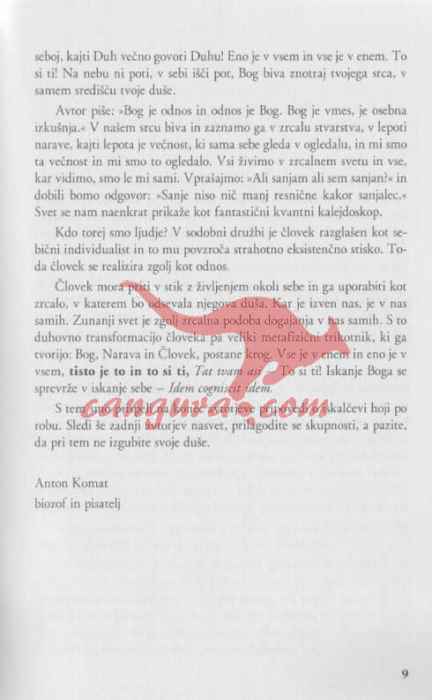 Bog - Navodila za uporabo - O naravi odnosov, svetosti, iluziji in risalnem žebljičku