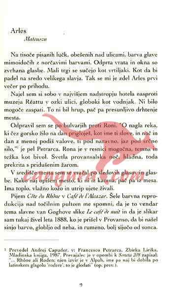 Barbar v vrtu - Zbirka Beletrina