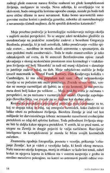Naša zadnja ura - Kako v tem stoletju terorizem, napake in okoljske katastrofe grozijo človeški prihodnosti
