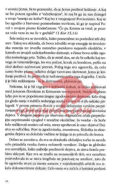 Zarota proti Jezusu - Torinski prt in resnica o vstajenju