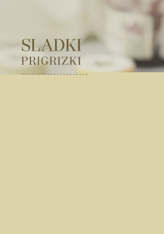 Sladki prigrizki: 51 receptov