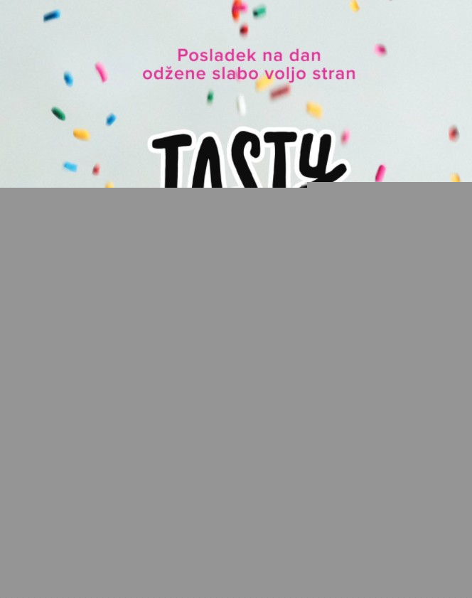 Tasty - Sladice