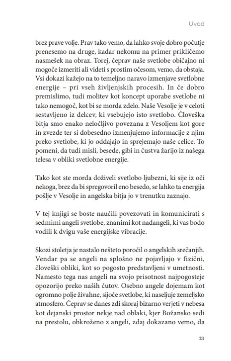 7 korakov v angelsko svetlobo