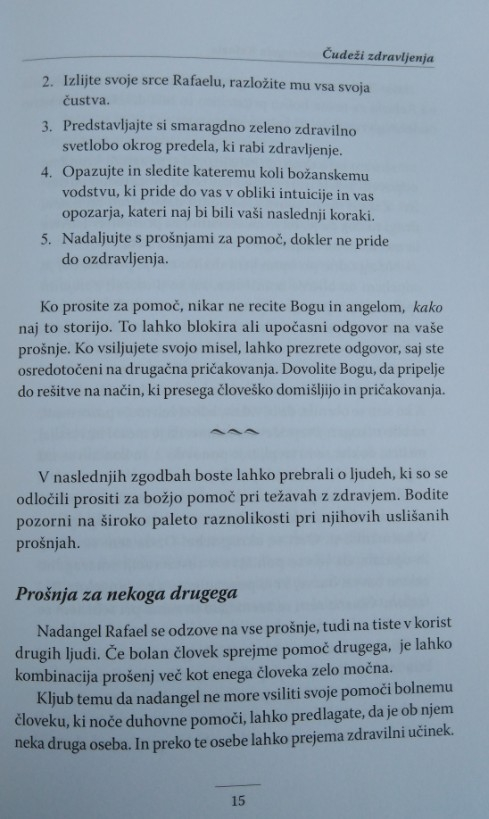 Čudeži zdravljenja nadangela Rafaela