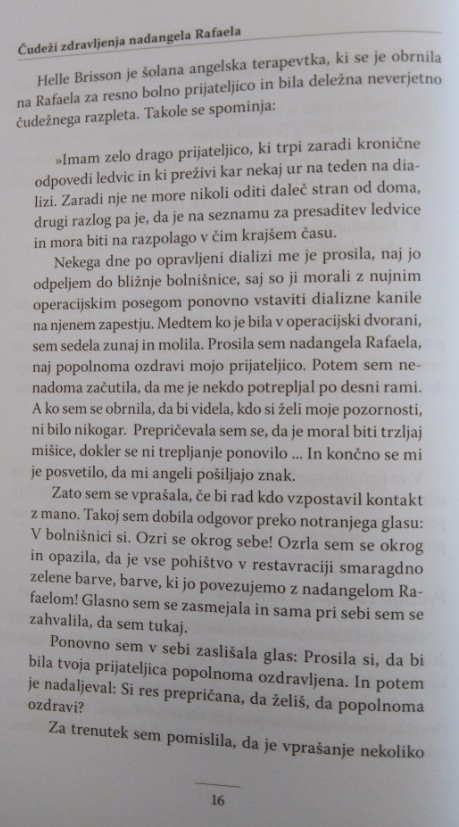 Čudeži zdravljenja nadangela Rafaela