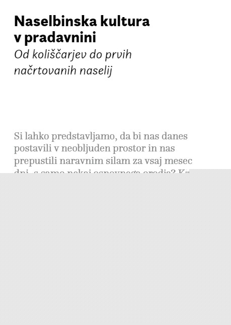 Zgodbe slovenske arhitekture