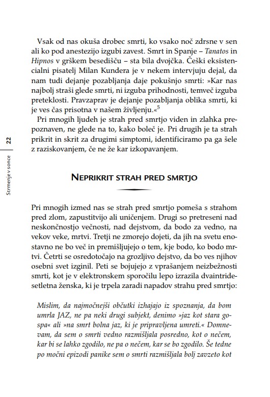 Strmenje v sonce
