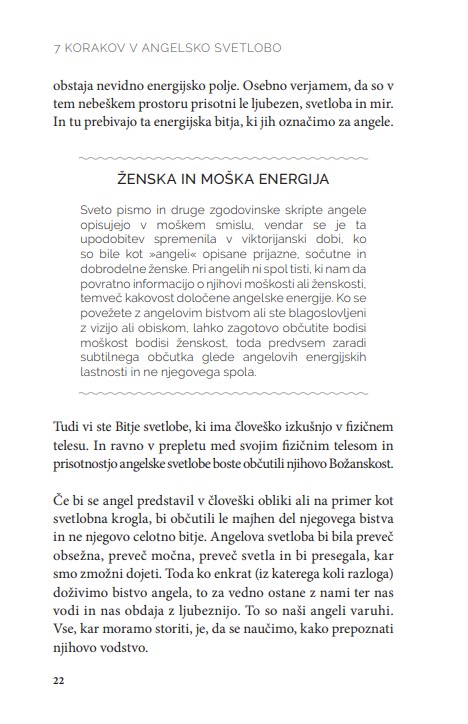 7 korakov v angelsko svetlobo