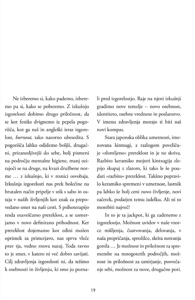 Izgorelost: si upate živeti drugače?