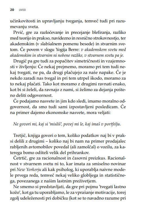 Tvegati lastno kožo