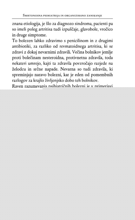 Smrtonosna psihiatrija in organizirano zanikanje