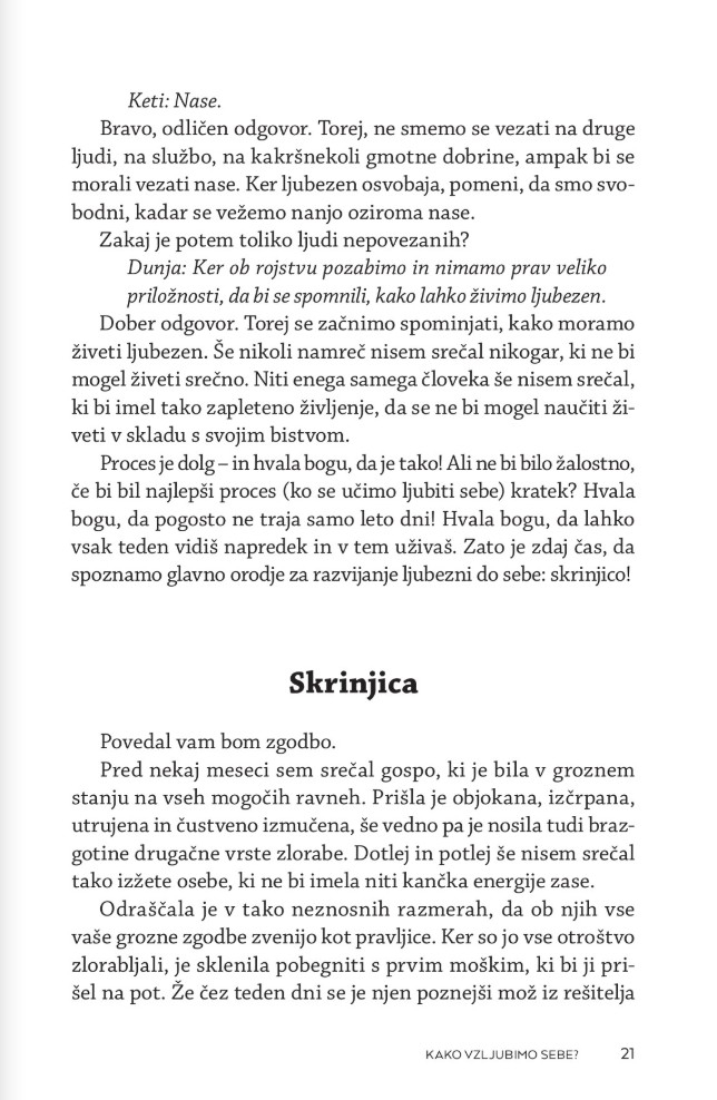 Kako vzljubimo sebe