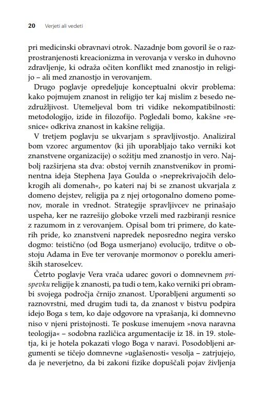 Verjeti ali vedeti