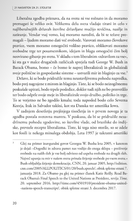 21 nasvetov za 21. stoletje (Žepnica)