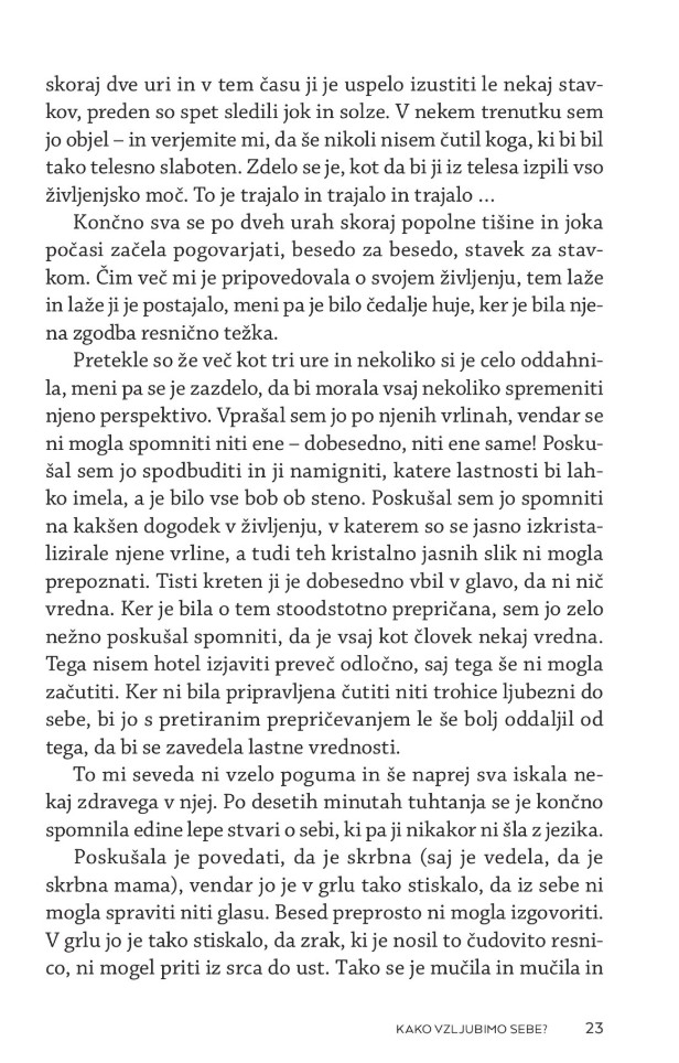 Kako vzljubimo sebe