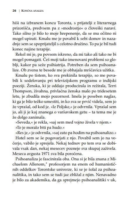 Končna analiza