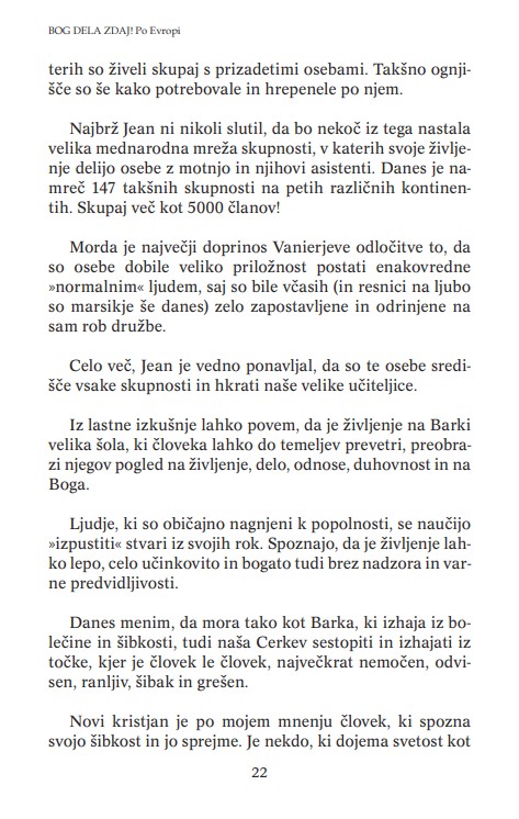 Bog dela zdaj! Po Evropi