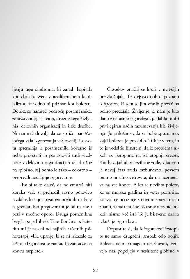 Izgorelost: si upate živeti drugače?