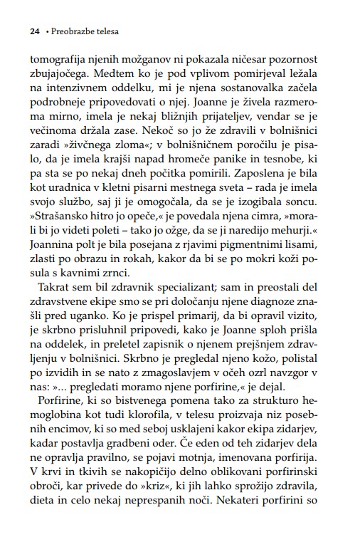 Preobrazbe telesa