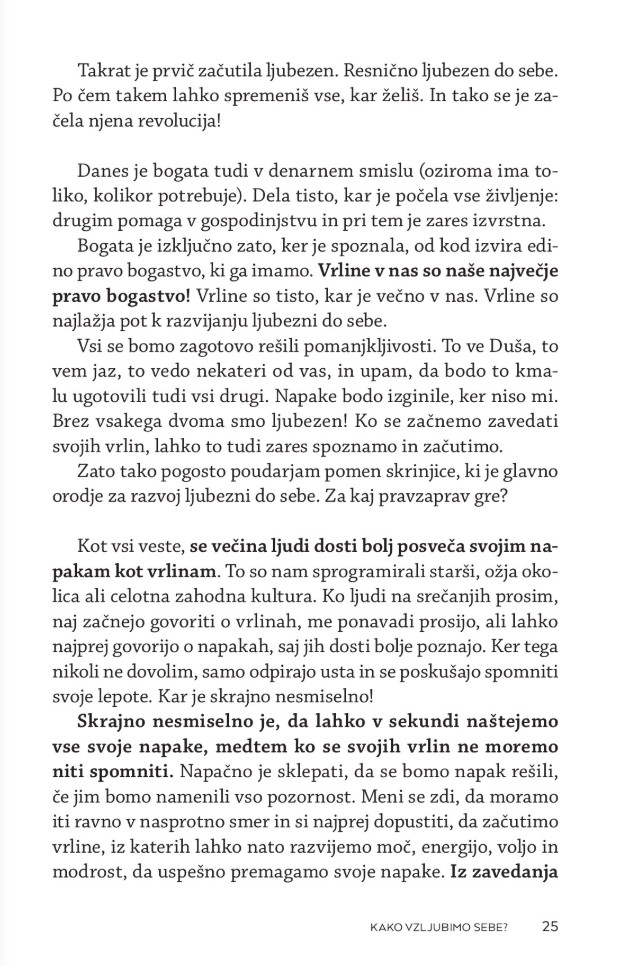 Kako vzljubimo sebe