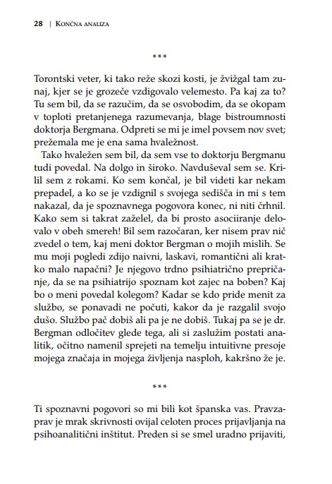 Končna analiza